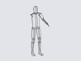 breakdown steel and wood stand for a Pisan half armor