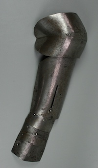 portion of a splint arm protection