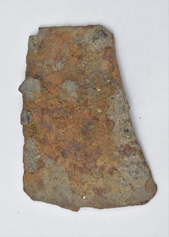 Original 16th c. rivet on armour
