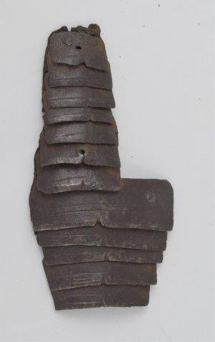 Original 16th c. rivet on armour