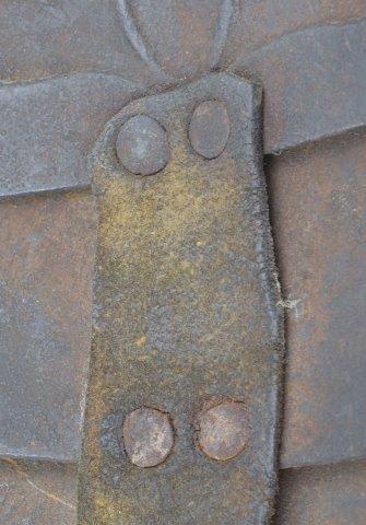 Original 16th c. rivet on armour